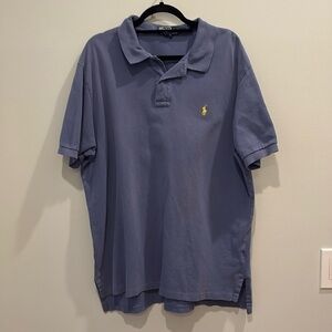 Polo Ralph Lauren - light purple short sleeve Polo Shirt.  Size XXL
